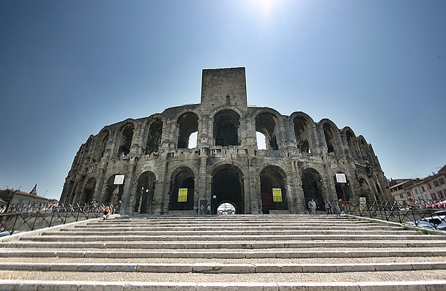 An amphitheatre in France 