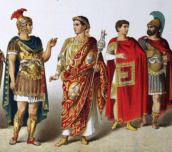 Members of the Roman upper classes 