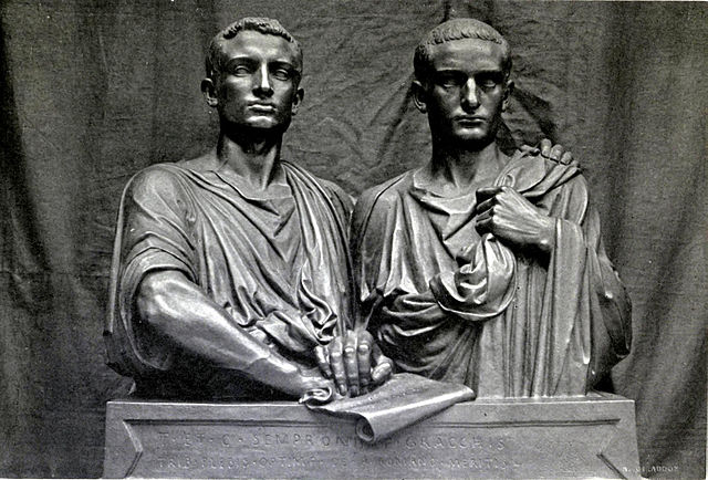 Statue of Tiberius and Gaius Gracchus 