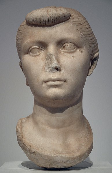 Bust of Julia, daughter of Augustus 