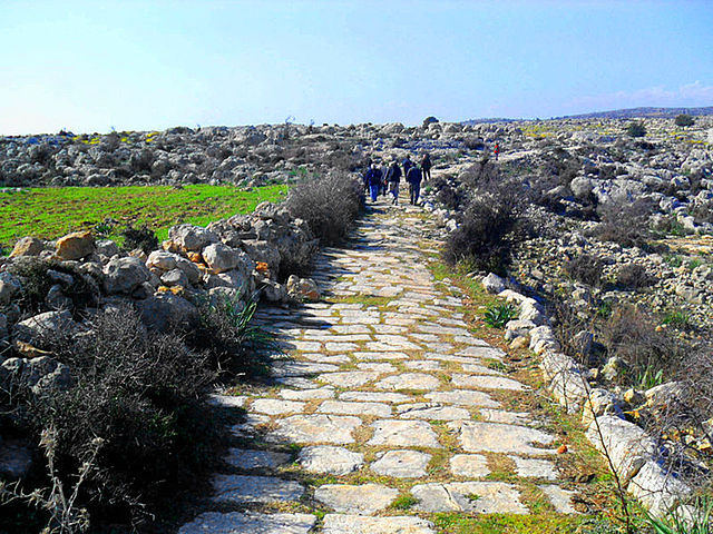 A Roman road in Turkey 